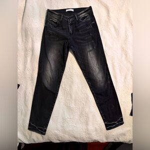 Flying Monkey skinny black jeans